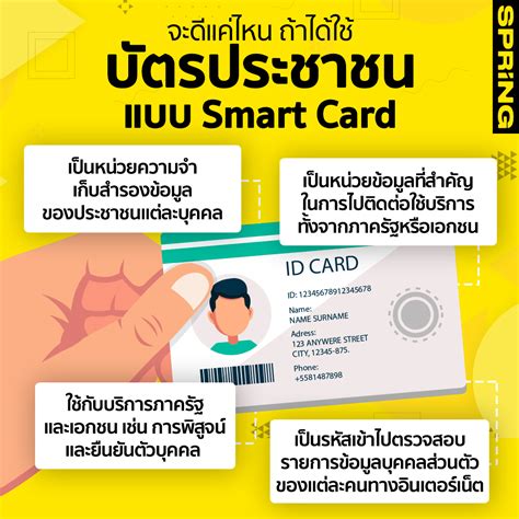 บัตรประชาชน smart card กับประโยชน์ครอบจักรวาล 